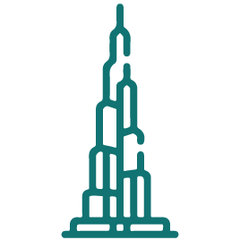 burj khalifa icon