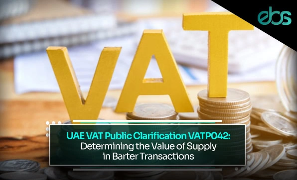 UAE VAT Public Clarification VATP042