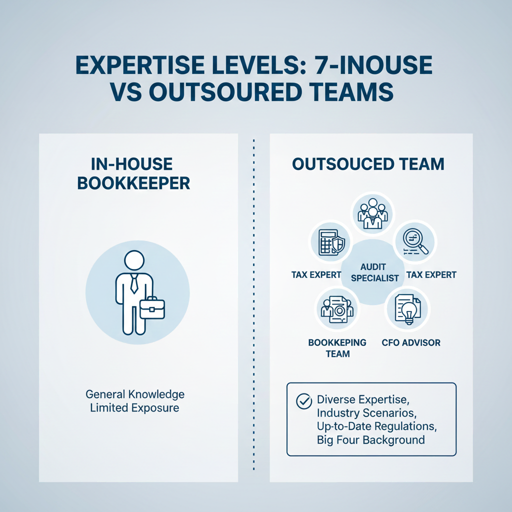 Outsourced Bookkeeping Expertise
