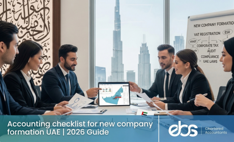 Accounting checklist for new company formation in the UAE