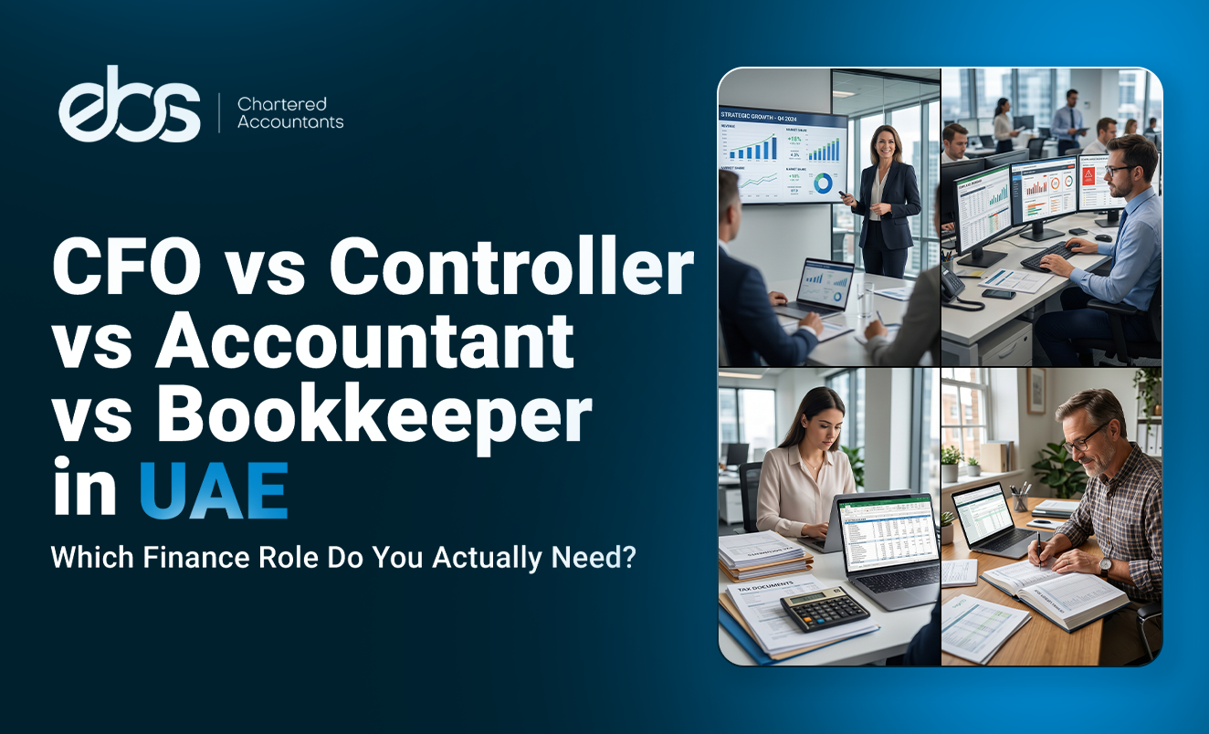 CFO vs Controller vs Accountant vs Bookkeeper Which Role Do You Need?